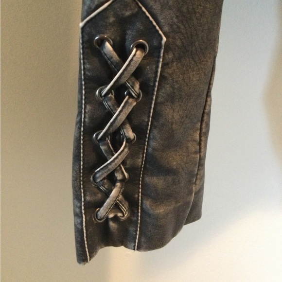 Faux Leather Jacket - Picture 4 of 4